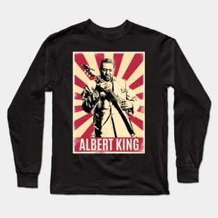 Retro Vintage Albert King Long Sleeve T-Shirt